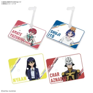 Action Base 7 (Clear) Mobile Suit Gundam GQuuuuuuX Sticker Set - Image 3