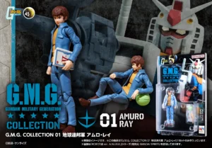 G.M.G. Collection 01 Mobile Suit Gundam Earth Federation Forces Amuro Ray - Image 2