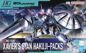 1/144 HG Xavier's Gyan Hakuji-Packs - Image 2