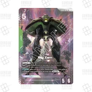 GD01-027 Big Zam (R+) [JP]