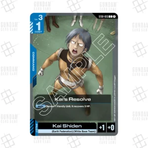 ST01-013 Kai's Resolve (C) [JP]