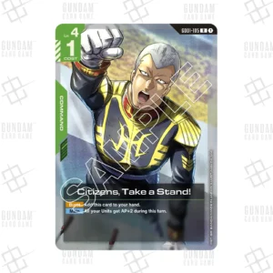 GD01-105 Citizens, Take a Stand (R) [JP]