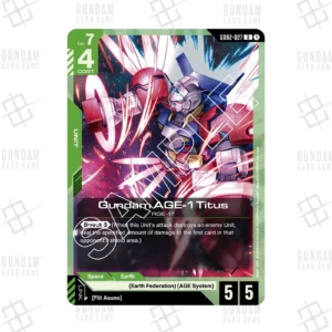 GD02-027 Gundam AGE-1 Titus (U) [EN]