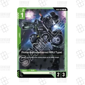 GD02-035 Police Zaku Armored RRU Type (C) [EN]