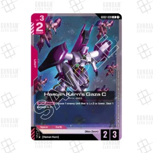 GD02-039 Haman Karn's Gaza C (R) [JP]
