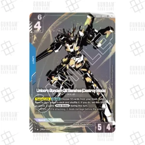 GD01-003 Unicorn Gundam 02 Banshee Destroy Mode (LR+) [JP]