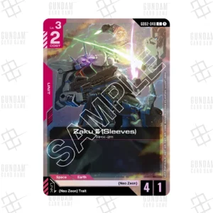 GD02-048 Zaku III Sleeves Shop Battle 2 2025 (C) [JP]