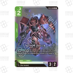 ST03-006 Char's Zaku II (LR) [JP]