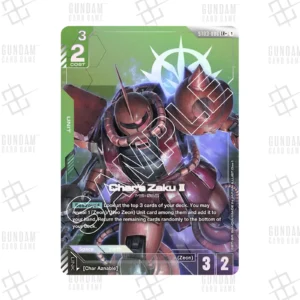 ST03-006 Char's Zaku II (LR+) [JP]