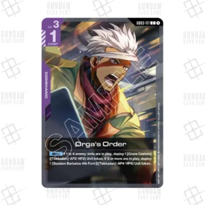 GD03-117 Orga's Order (C) [EN]