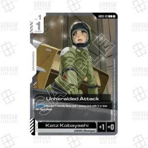 GD03-121 Unheralded Attack (C) [EN]