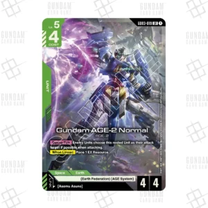 GD03-019 Gundam AGE-2 Normal (LR) [EN]