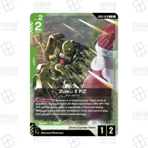 GD03-020 Zaku II FZ (R) [EN]