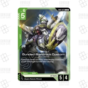 GD03-025 Gundam Sandrock Custom (U) [EN]