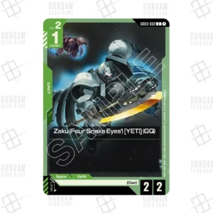 GD03-032 Zaku Four Snake Eyes' YETI GQ (C) [EN]