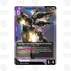GD03-053 Gundam Gusion Rebake Full City (R) [EN]